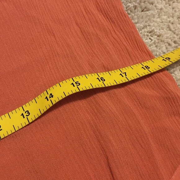 Kaffe Terracotta Orange Blouse - Picture 10 of 13